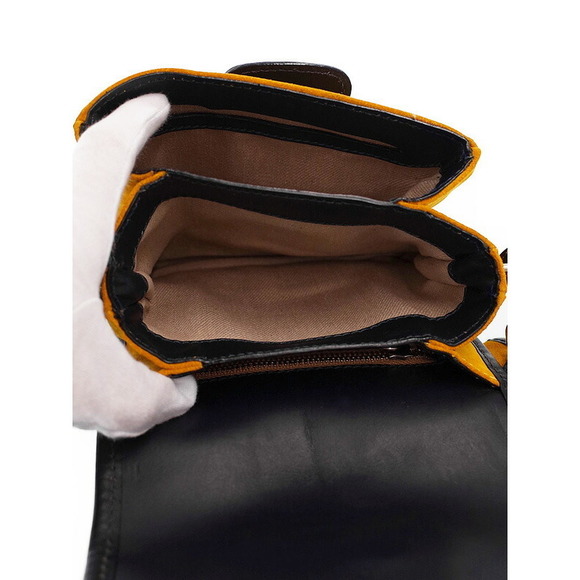 Miu Miu Mini Shoulder Bag Yellow Blue - Picture 3 of 9